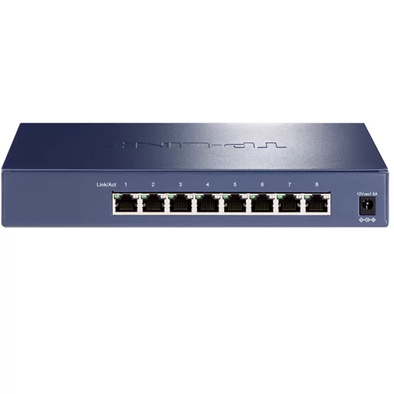 TP-LINK 8-портовый корпоративный 2.5G коммутатор, Gigabit для домашней сети, сплиттер TL-SH1008