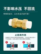 MPM3百战阀门PPR止回阀4分20逆止阀6分25立式单向阀1寸32热熔水管