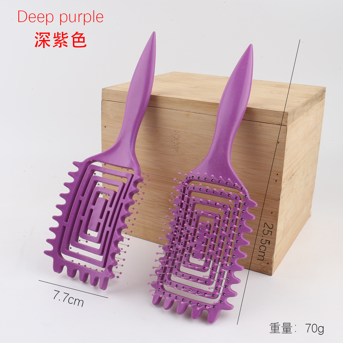 짙은 보라색 나일론 바늘