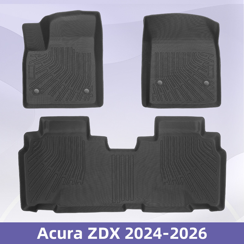 Para Acura ZDX 2024 - 2026 3D todo el tiempo TPE almohadilla de pie cojín del maletero