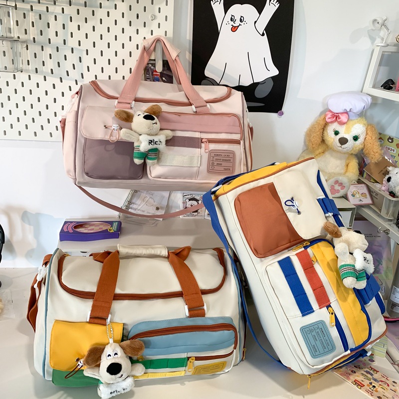 2025 bolsas de equipaje lindas para viajar bolsas de dopamina de natación de chicas bolsas de yoga bolsas deportivas