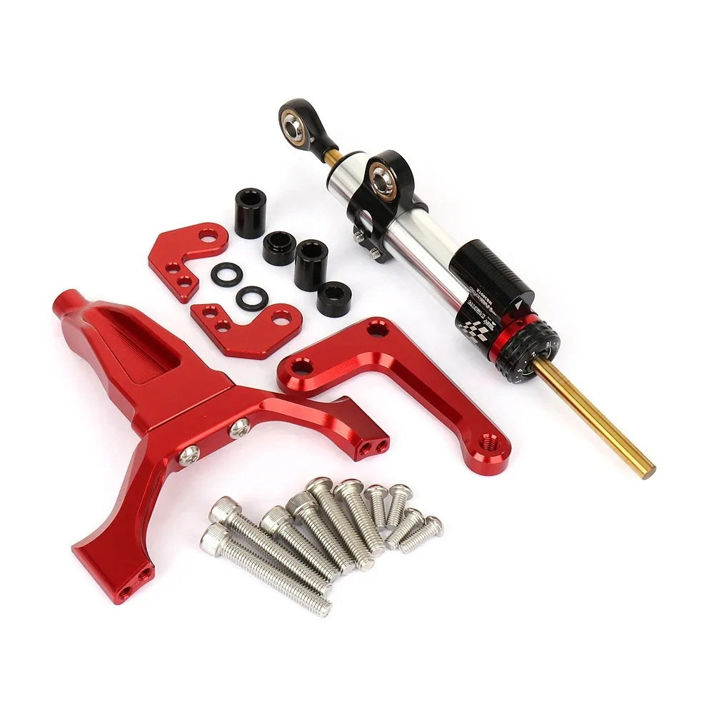 Yamaha YAMAHA MT09 2024-Handlebar Steering Stabilizer Titanium Ruler Damper Motorcycle Accessories
