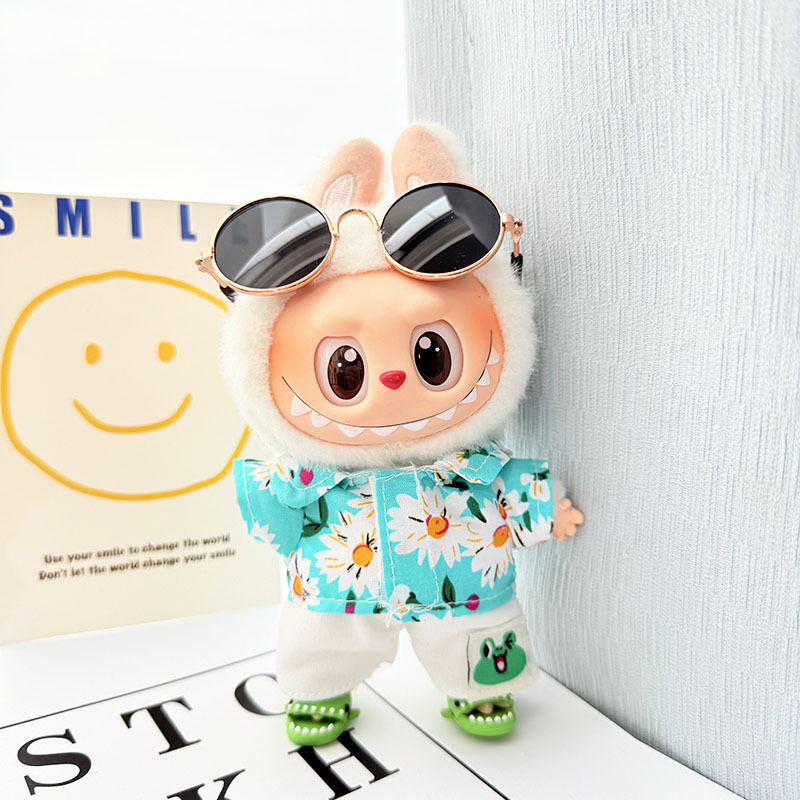 服のみ】第二世代ブラインドボックス ラブブ服 エポキシ樹脂製顔飾り ラブブ シットシットパーティーシリーズ ベビー服 可愛い|undefined
