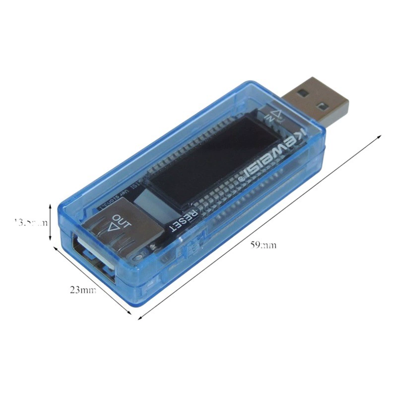 Измеритель напряжения и тока USB, тестер мощности мобильных источников питания, тестер емкости аккумуляторов V20