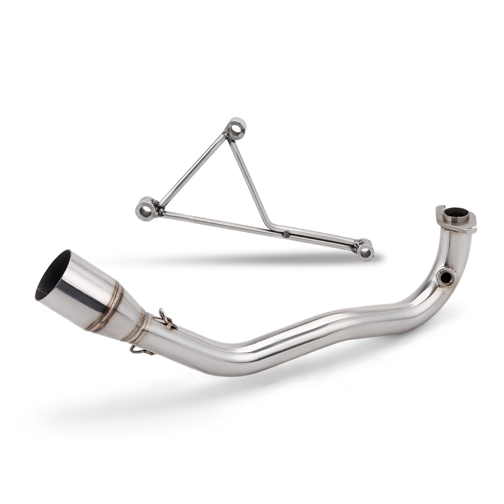 Motorcycle Scooter Modified Sf4 Stainless Steel Front Section and Tail Section Muffler Full Section Exhaust Pipe Combination Set