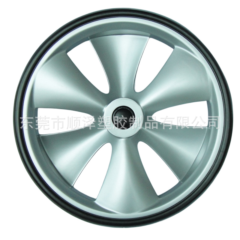 源头工厂8寸高尔夫球推车轮.EVA实心发泡轮.儿童车轮