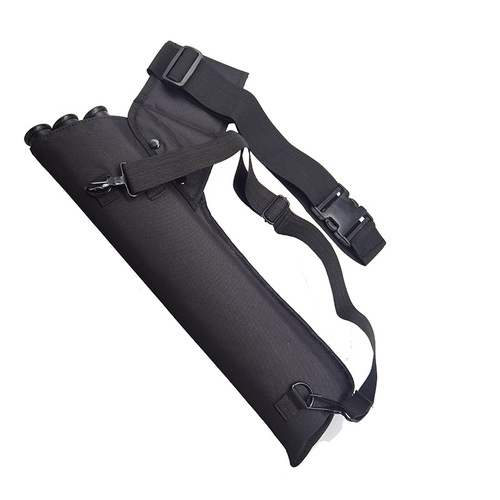 Compound recurve bow quiver quiver traditional bow archery archery can be carried on the back or on the shoulder competition fitness three tubes can hold 18