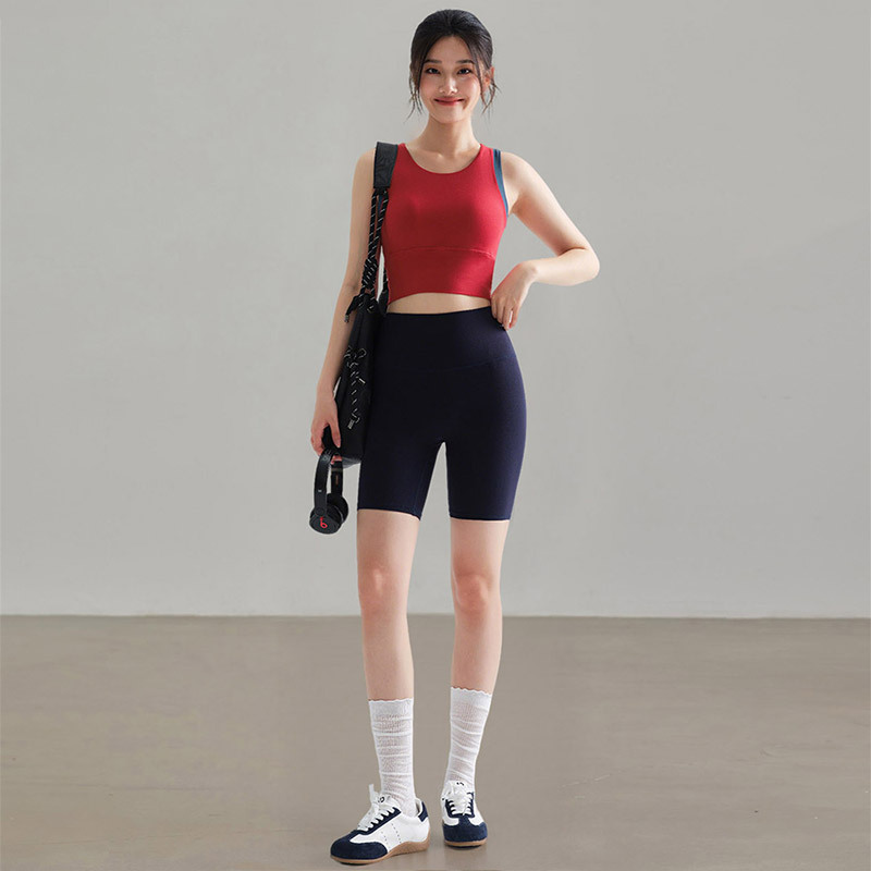 Yoga Shorts Women's Summer Outdoor Sports Running and Cycling Pants Quick-Drying Large Size Pilates Training Fitness Pants