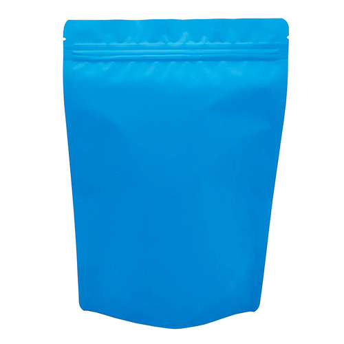 Manufacturer supplies matte color aluminum foil self-standing bags tea packaging bags cat food fish bait sealed bags food ziplock bags