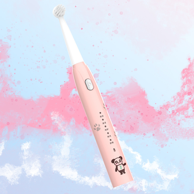 Rechargeable children's automatic soft toothbrush, 3-6-12 years, fully automatic