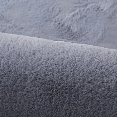 Bedside Blanket Plush Bay Window – Car Carpet - dark-gray-short-hair-width-50length-160cm
