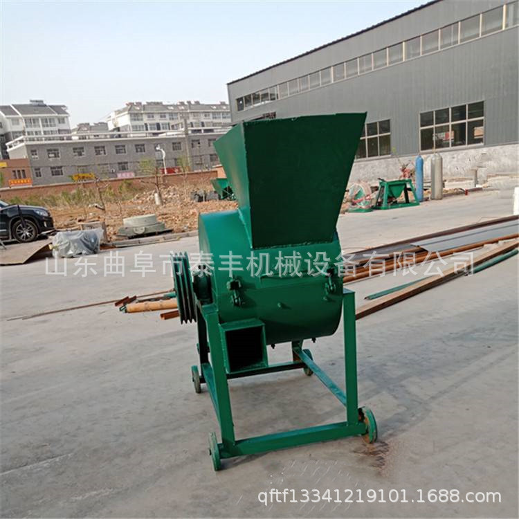 干湿秸秆揉丝机 饲料养殖牧草揉搓机 自动进料500型饲料揉搓机