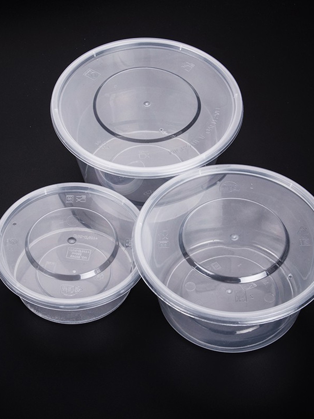 Plastic soup bowl
