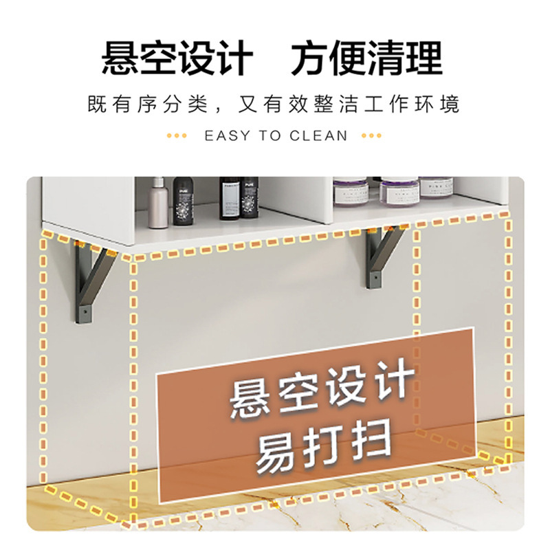 理髪店、美容室用ツールキャビネット、収納棚、壁掛けキャビネット、鏡台、化粧台|undefined
