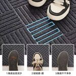 菱形纹轮胎纹地垫进门防滑商用地毯入户门垫吸水迎宾脚垫耐磨防滑