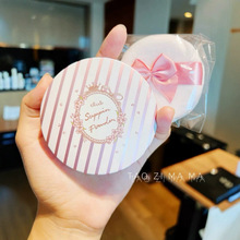 现货日本晚安粉出浴粉素颜蜜粉保湿护肤粉饼定妆粉免卸妆肌玫瑰樱