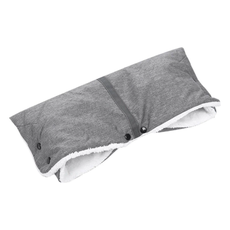 Теплые перчатки для детской коляски, зимние ветрозащитные антифриз, утолщенный на флисовой подкладке, подлокотник для коляски, защита рук на открытом воздухе, холод