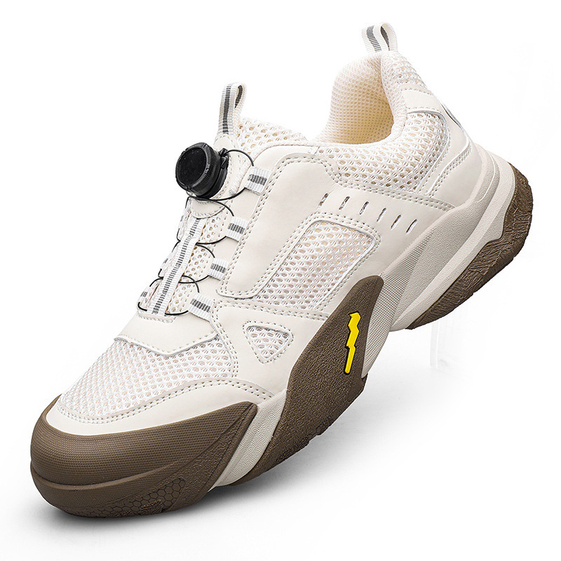 Cross-Border Men's Shoes Summer New Fashion Breathable Mesh Shoes Lightweight Non-Slip Wear-Resistant Hiking Shoes Outdoor Hiking Shoes Cross-Border Men's Shoes Summer New Fashion Breathable Mesh Shoes Lightweight Non-Slip Wear-Resistant Hiking Shoes Outdoor Hiking Shoes