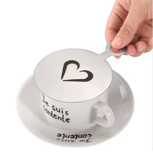 ��ʽ��������ģ�� ����ӡ��ģ�� ���c�b�ģ��Coffee Stencil
