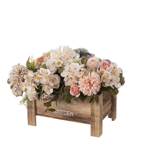Fake flowers autumn chamomile bouquet INS style artificial flowers manufacturer home decoration cross-border wedding wholesale MW66792
