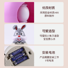 跨境復活節兔子禮物兒童塗鴉雞蛋電動DIY彩繪蛋 裝飾球玩具