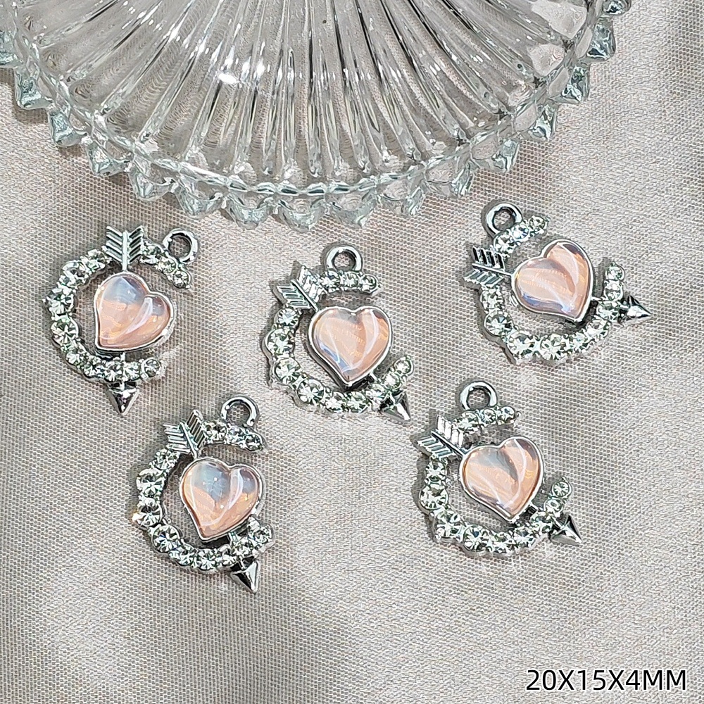 Exquisitos accesorios de joyería colgante de diamante de alta protección ultravioleta al por mayor collar DIY artesanal colgante de materiales de ropa de pulsera