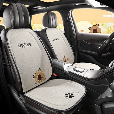 Seat cushion, seat cover — Linen Car Seat Cushion Single