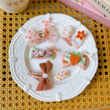 婴儿发饰ins韩国不伤发汗毛夹小碎发胎毛夏天发卡宝宝头饰短发卡