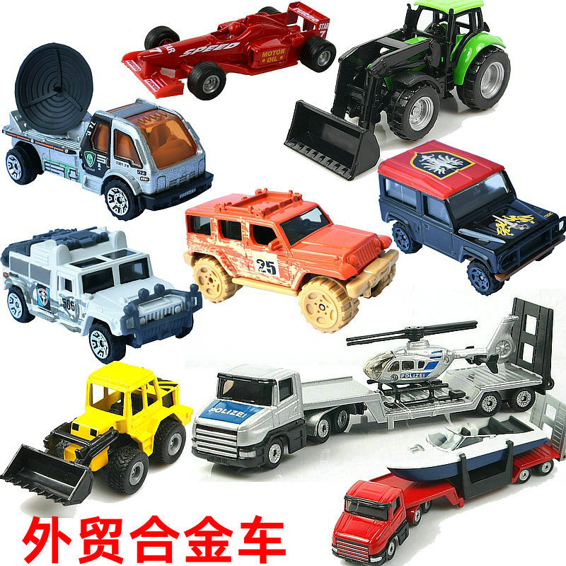 Simulation alloy car model toy car truck pickup truck off-road jeep thickened alloy pocket car