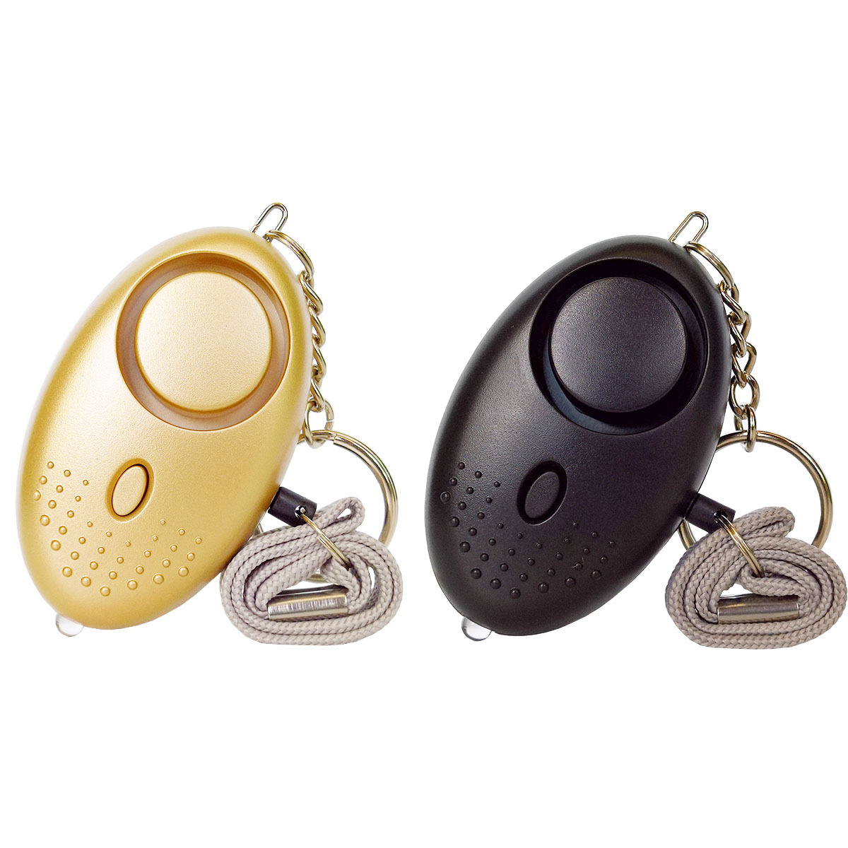 Alarma Personal de Bolsillo con Luz LED y 130 dB para Mujeres