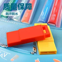 Оптовая продажа утолщенных пластиковых плоских свистков ABS высокочастотные полевые аварийные вызовы