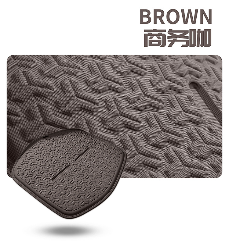 New Car Cushion Four Seasons Universal Summer Cool Mat Ice Silk Gel Seat Cushion Honeycomb Office Cool Mat