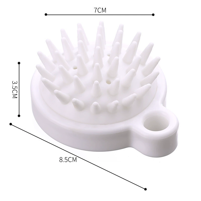 Japanese massager, brush, human head, silicone hygienic shampoo for scalp