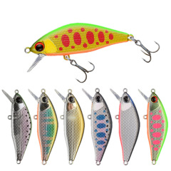 Lure sinker minnow plastic imitation fish bait fake bait feed 45mm/4g factory wholesale white strip 9117
