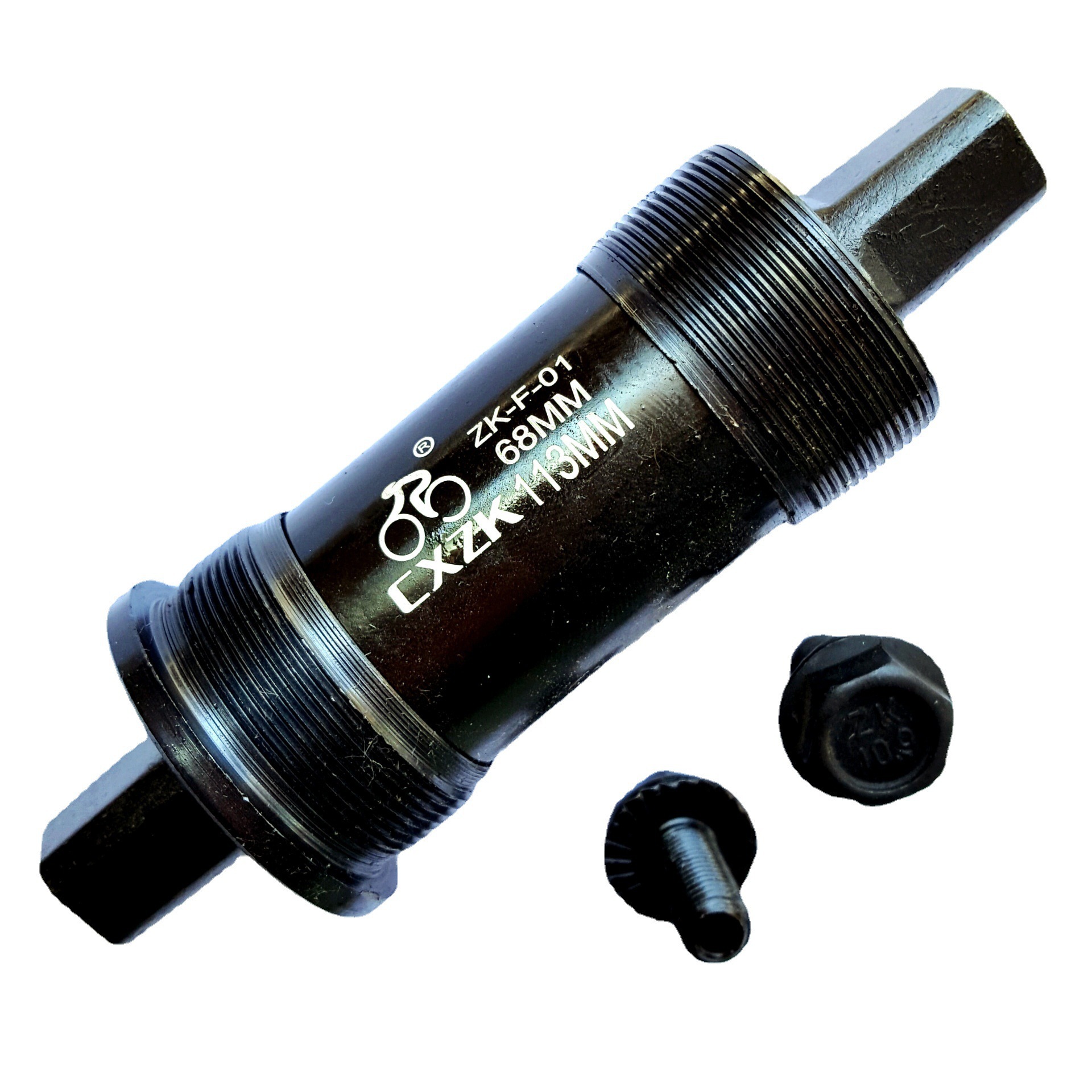 Zhongken Mountain Bike Square Hole Integrated Sealed/Closed Bearing Central Shaft Transmission Bicycle with Screws Ruifeng Accessories