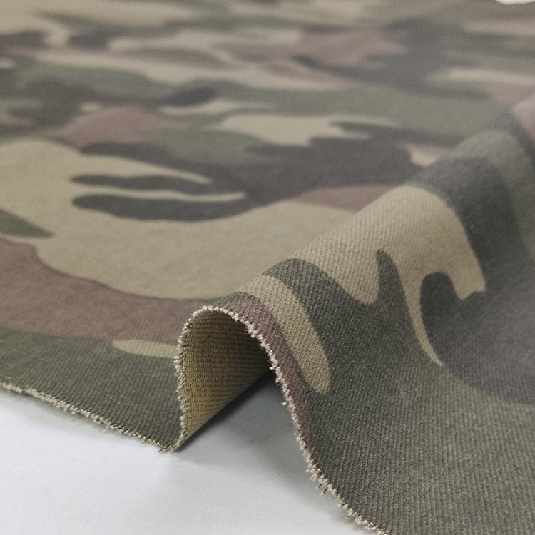 Fábrica de China al por mayor tela de camuflaje digital uniforme tela anti-desgarro