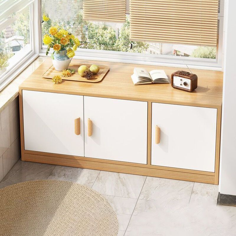 收纳柜子阳台储物柜防晒杂物收纳柜窗台置物柜靠墙地柜飘窗柜矮柜