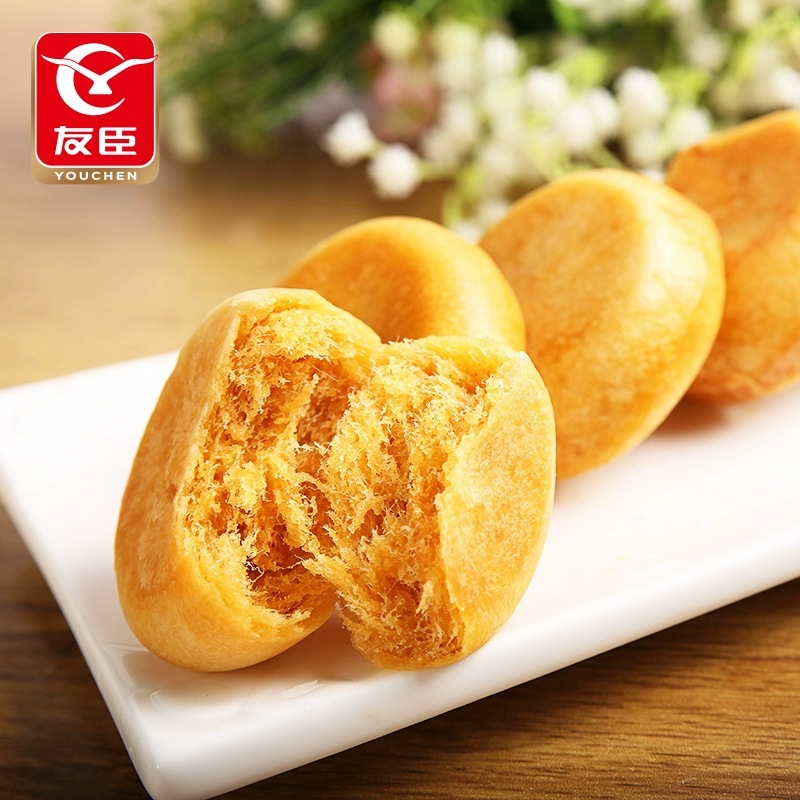友臣肉松饼面包营养健康糕点心休闲小零食品饼干早餐面包