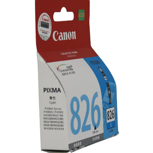 ԭ�b825/826ī��(PGI-825PGBK/CLI-826BK/C/M/Y/GY)