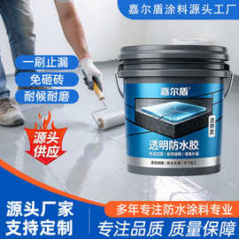 嘉尔盾隐形防水涂料窗台外墙裂缝细微渗水修复透明防水厂家供应