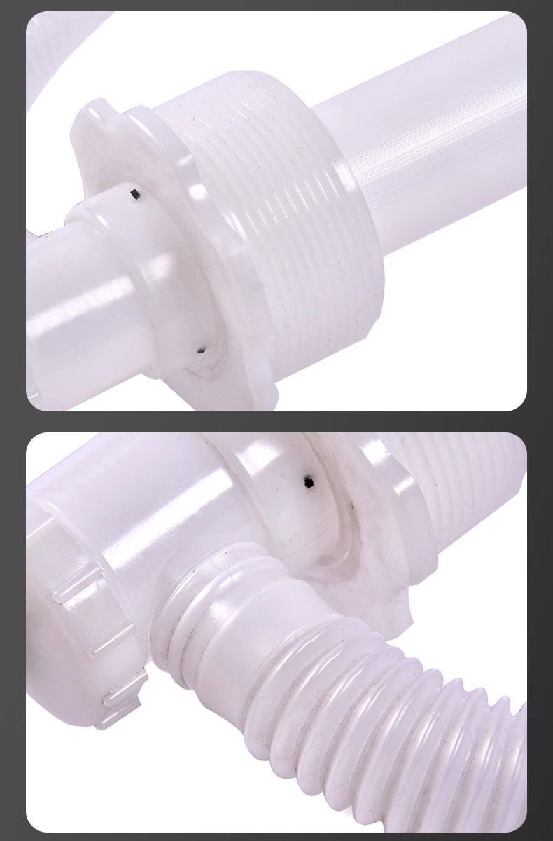 Manual plastic self-priming hand-pulled water pump, oil pumping pump, gasoline drum oil pumping, small oil pumping, 34-1 long and short models detail image 6