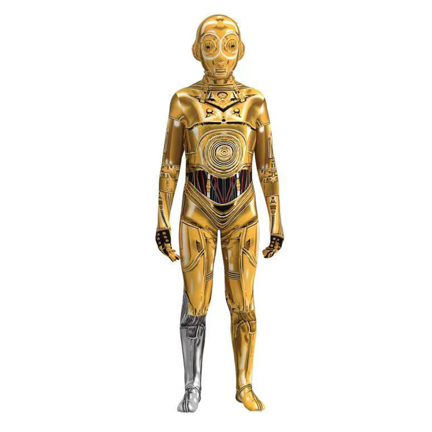 Europa y los EE.UU. Halloween Star Wars robot nuevo traje cosplay 3D camiseta traje de actuación