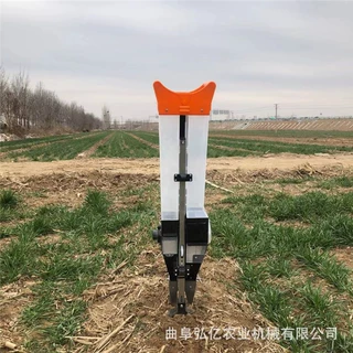 蔬菜药材小颗粒粮食精播机单人手提玉米大豆播种器山地小型种植机
