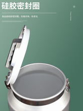 RKT4铝合金密封桶不锈钢50斤大米粮桶家用装20斤存面粉缸防虫潮储
