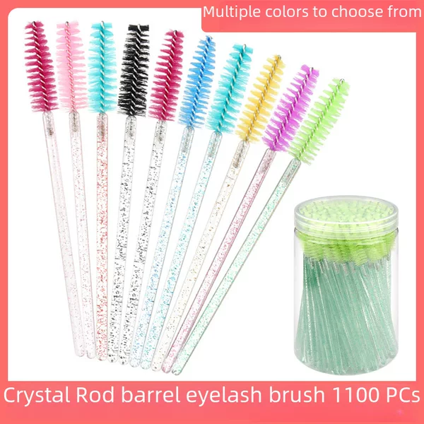 Wholesale disposable barreled mascara brush makeup brush makeup tool portable spiral eyelash comb eyelash roll
