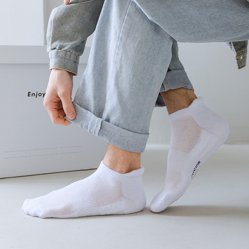 Basketball socks, mid-calf, American-style sports running player practical towel bottom, thick elite socks for men, summer wholesale