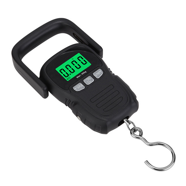 Portable hand scale electronic hanging scale movable handle with…