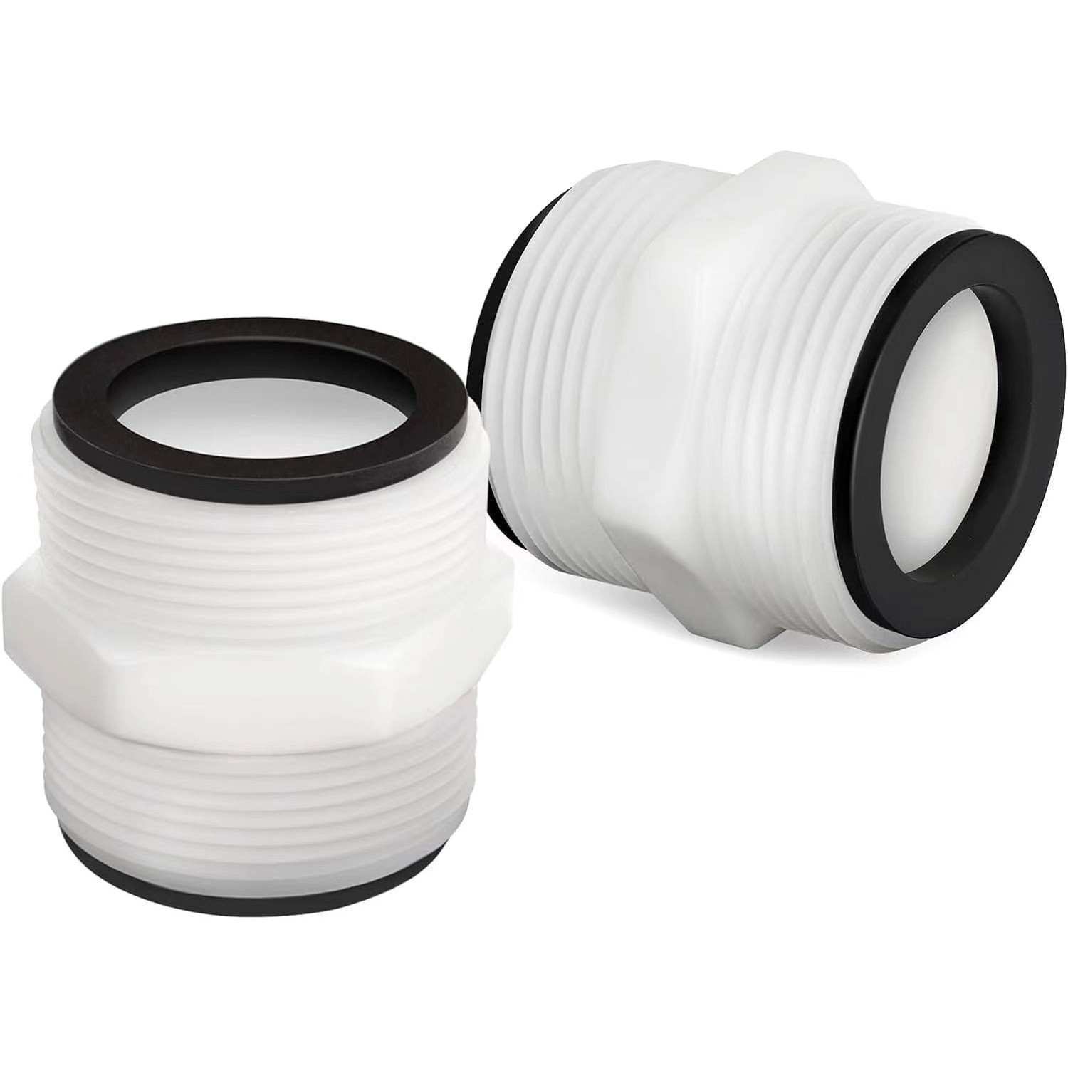 滤砂泵水管对接头2通Intex Coleman 泵软管适配器1.5英寸游泳池配