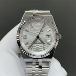 跨境新款陆使型冰蓝日志9015机芯蜂巢盘夜光机械表男表钢带Watch