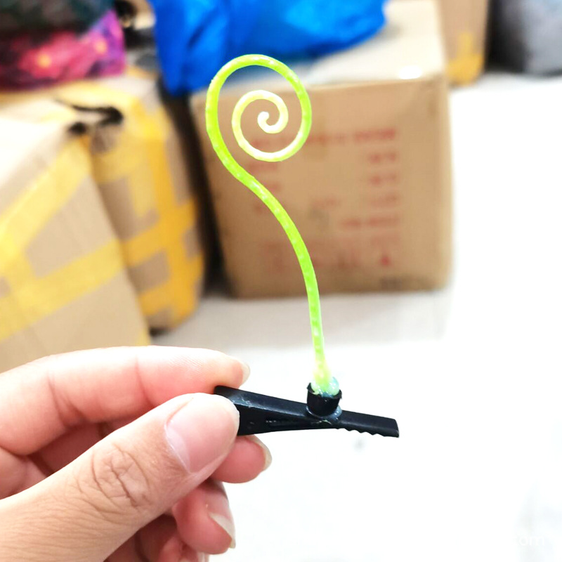 곱슬머리 머리핀